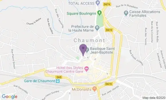 Localisation Mtre Larriere Martine