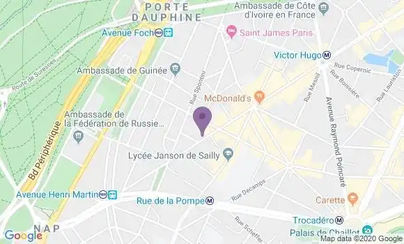 Localisation Mtre Honig Benjamin
