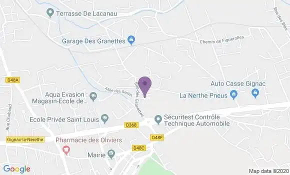 Localisation Mtre Marochi Carole