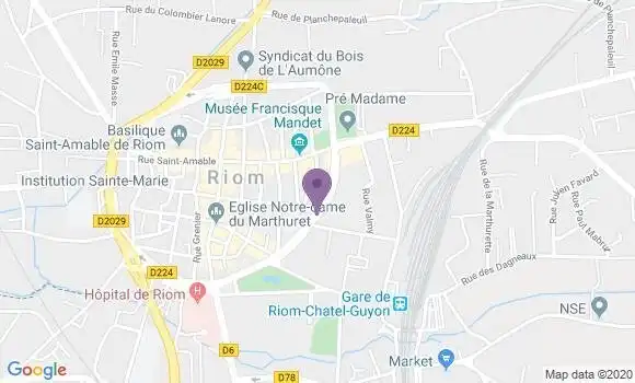 Localisation Mtre Arsac Henri