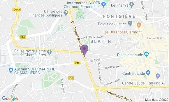 Localisation Mtre Astier Jean Lucien