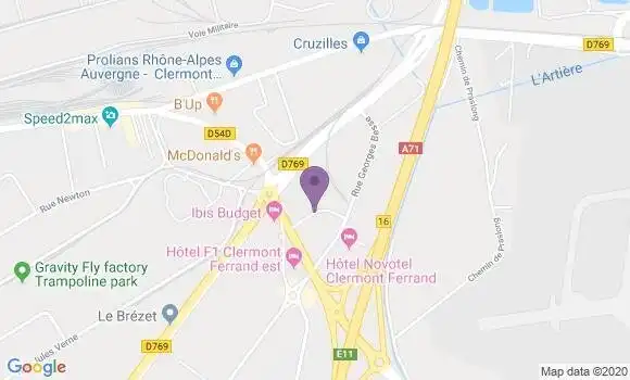 Localisation Mtre Strack Heinrich