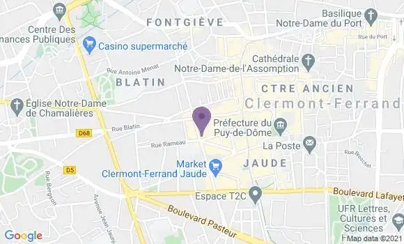 Localisation Mtre Bellun Evelyne