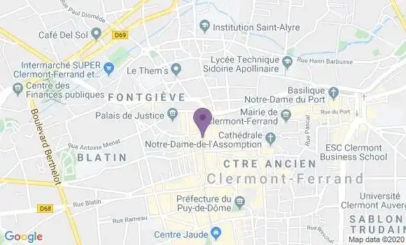 Localisation Mtre Canis Jean François