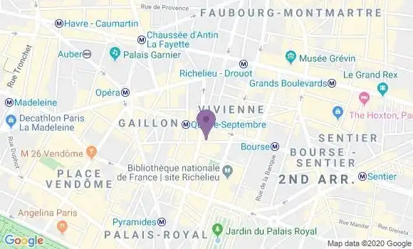 Localisation Mtre Hubert Marie Caroline