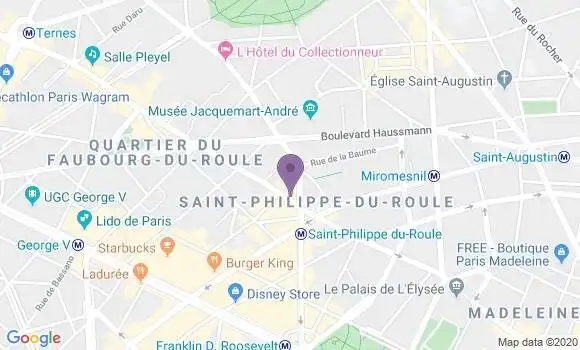 Localisation Mtre Huet Céline