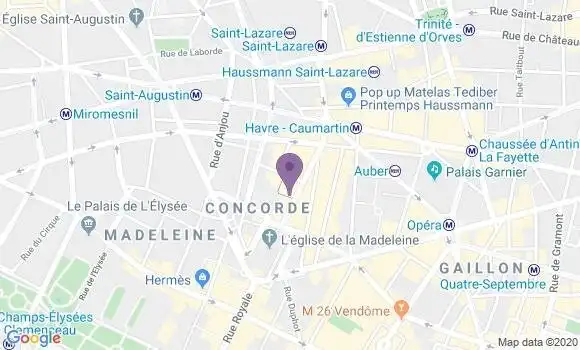 Localisation Mtre Hugelin Laurent