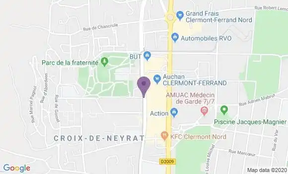 Localisation Mtre Faure Cromarias Isabelle