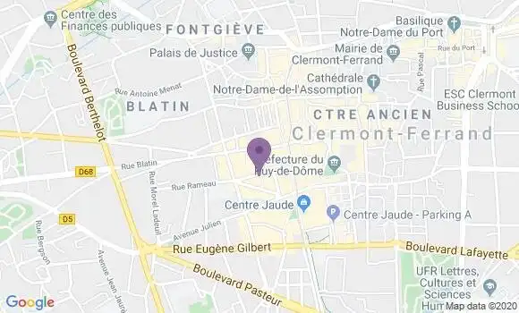 Localisation Mtre Fouques Labro Frédérique