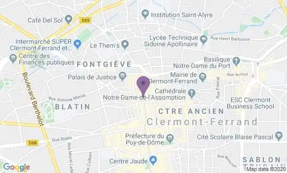 Localisation Mtre Gette Soulier Danielle