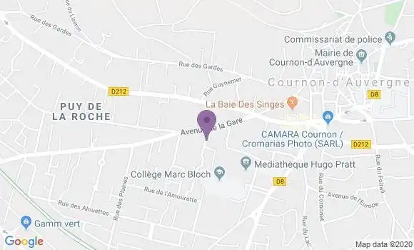 Localisation Mtre Guignabert François