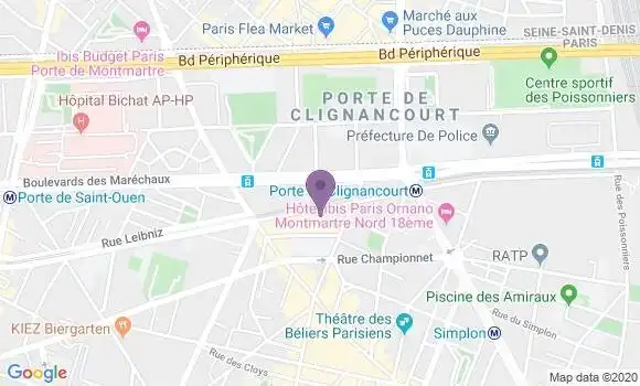 Localisation Mtre Chewtchouk Nicolas