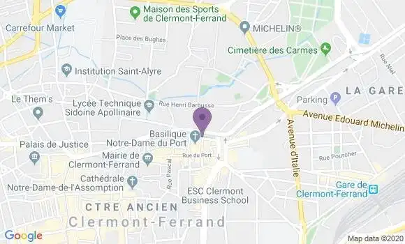 Localisation Mtre Jaffeux Paul