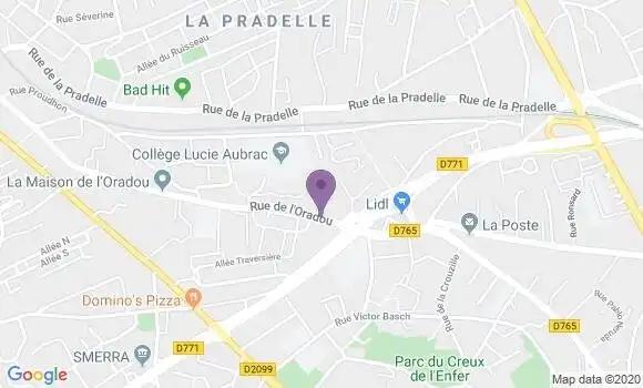 Localisation Mtre Lassus Marie Laure