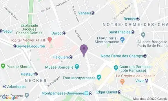 Localisation Mtre Huvet Philippe