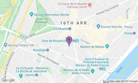 Localisation Mtre Huyart Boussier Catherine