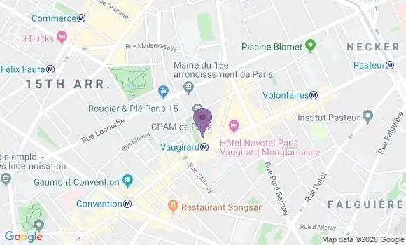 Localisation Mtre Ienne Jean Christophe