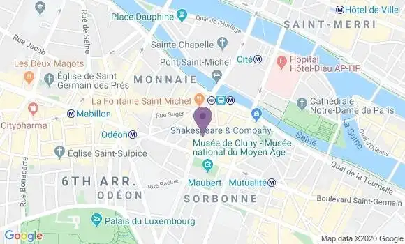 Localisation Mtre Ifergan Isabelle