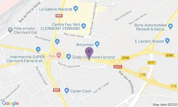 Localisation Mtre Nicorosi Isabelle