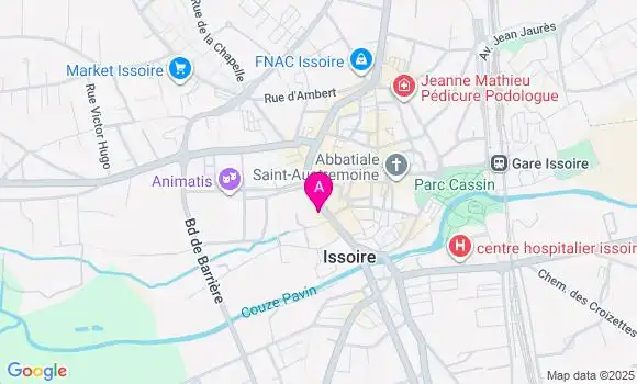 Localisation Mtre Pailloncy Guy