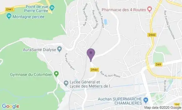 Localisation Mtre Petavy Florence