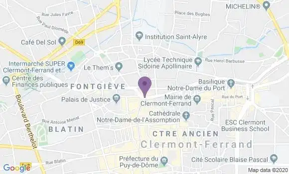 Localisation Mtre Petit Jean Jacques