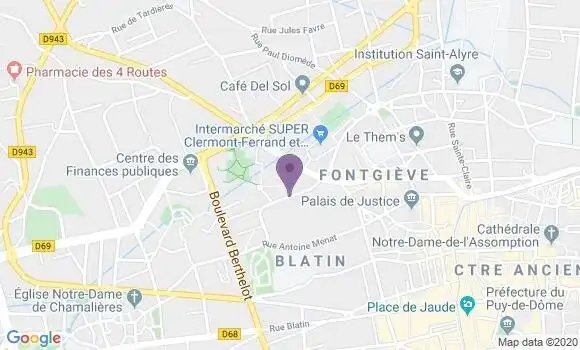 Localisation Mtre Raynaud Benoît