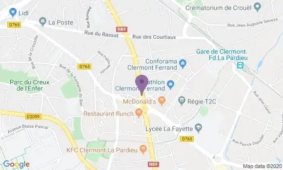Localisation Mtre Salabert Dominique