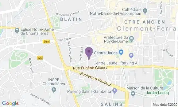 Localisation Mtre Soulier Hélène