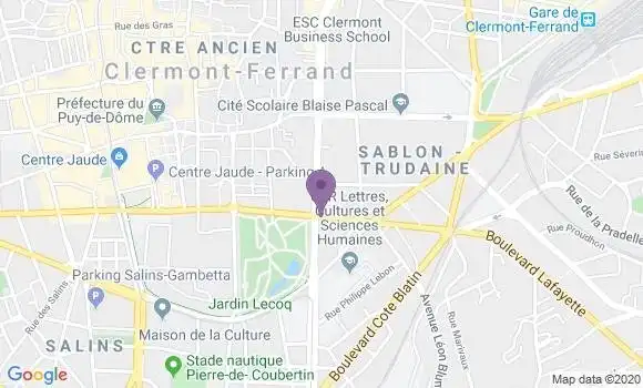 Localisation Mtre Sudre Jean Claude