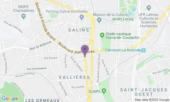 Localisation Mtre Vigier Carole
