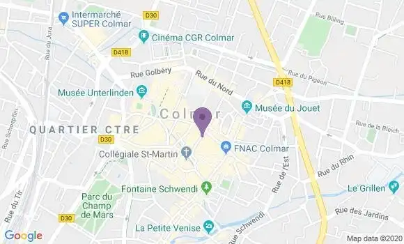 Localisation Mtre Boucon Anne