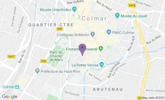 Localisation Mtre Boudet Christine