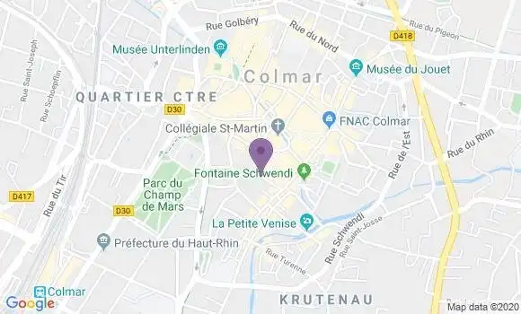 Localisation Mtre Bresch Marc