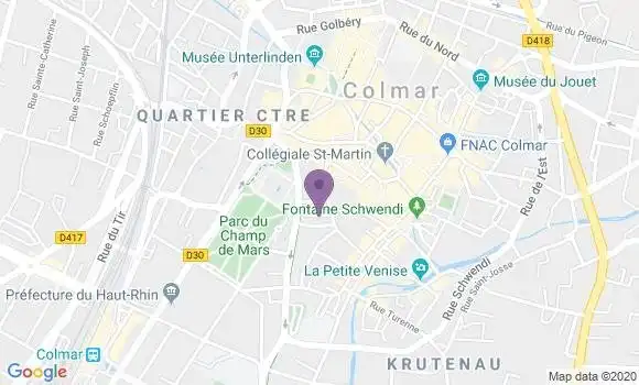 Localisation Mtre Brugger Maurice