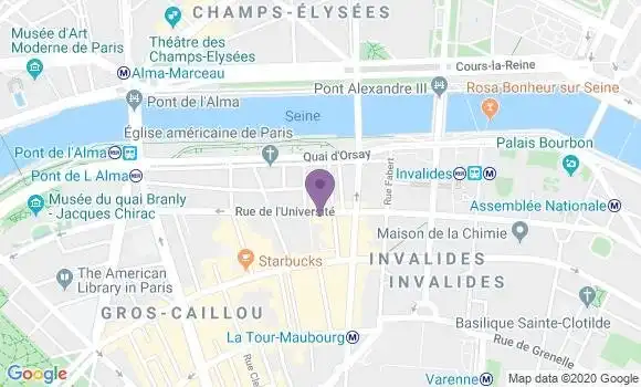 Localisation Mtre Jacquelin Marie