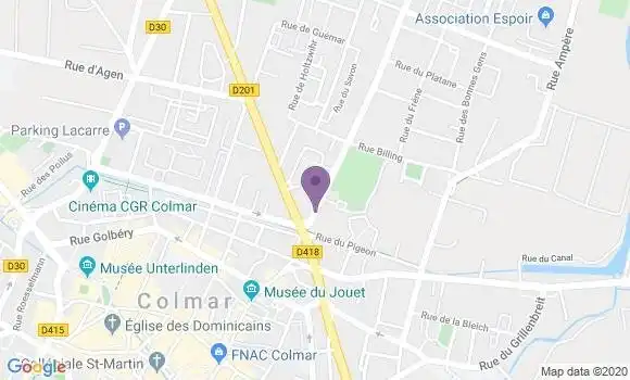 Localisation Mtre Ertle Gérard