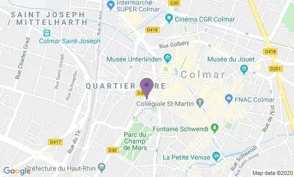 Localisation Mtre Franceschini Jérôme