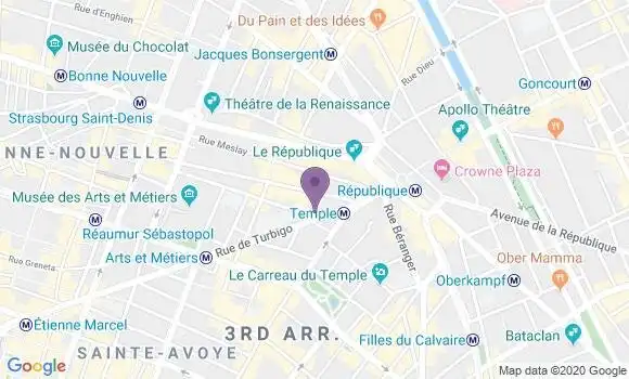 Localisation Mtre Jacquet Corinne