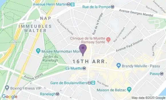 Localisation Mtre Jacquier Christine