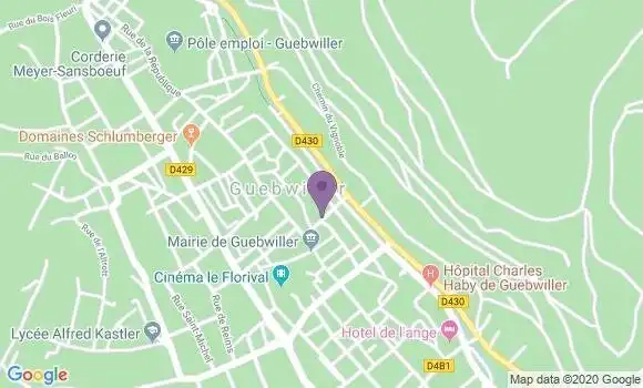Localisation Mtre Grunenberger Eric