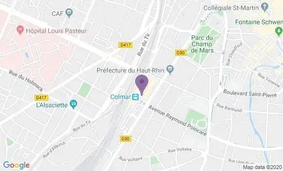 Localisation Mtre Harter Guillaume