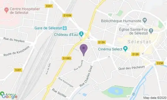 Localisation Mtre Juillerat Gaëlle