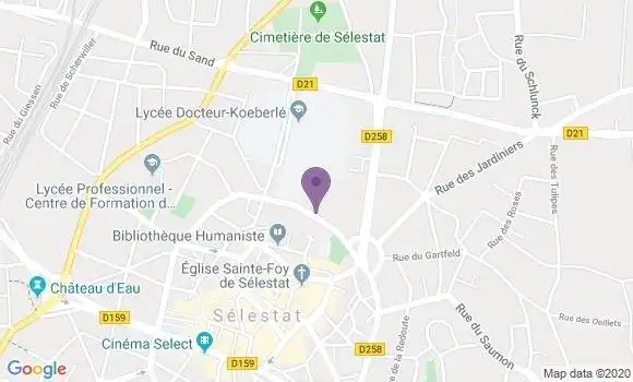Localisation Mtre Le Gunehec Anne