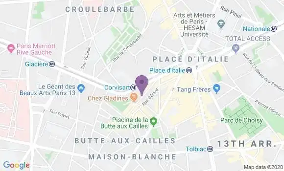 Localisation Mtre Jahjah Oueis Aref