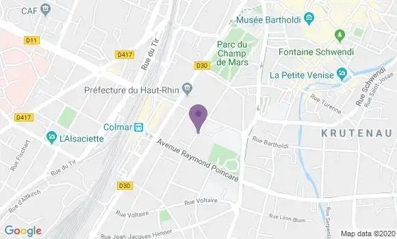 Localisation Mtre Roehrig Fabienne