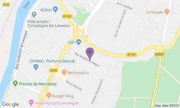 Localisation Mtre Bodin Philippe