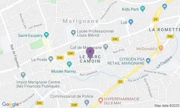 Localisation Mtre Ohayon Laurence