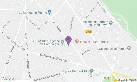 Localisation Mtre Doussin Michel