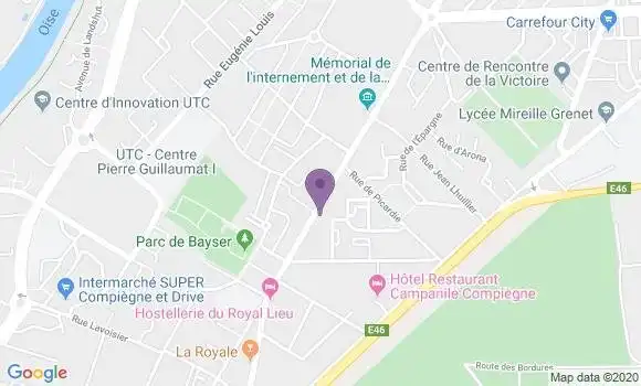 Localisation Mtre Ducet Etienne Yves